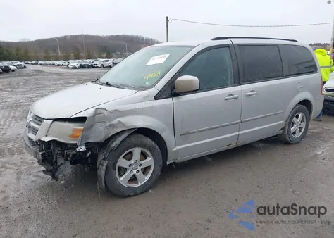 2010 Dodge Grand Caravan Sxt из США, поврежденный, VIN 2D4RN5D17AR434483